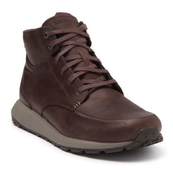 MERRELL MENS ASHFORD CHUKKA
LACE UP HIKING BOOT BROWN
ESPRESSO SZ 13 - Picture 1 of 7